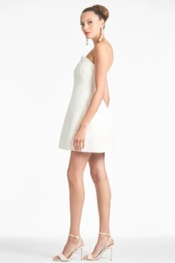 Alanna Dress - Ivory -SACHIN & BABI Shop ALANNADRESS IVORY SIDE