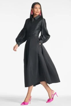 Astor Top - Black -SACHIN & BABI Shop ASTORTOP LEIGHTONSKIRT BLACK SIDE