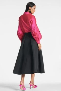 Astor Top - Fuchsia -SACHIN & BABI Shop ASTORTOP LEIGHTONSKIRT FUCHSIA BACK