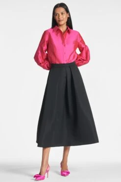 Astor Top - Fuchsia -SACHIN & BABI Shop ASTORTOP LEIGHTONSKIRT FUCHSIA FRONT