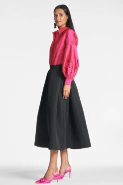 Astor Top - Fuchsia -SACHIN & BABI Shop ASTORTOP LEIGHTONSKIRT FUCHSIA SIDE2 1