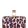 On The Rocks Clutch - Big Cat -SACHIN & BABI Shop BAG ONTHEROCKSCLUTCH LEOPARD FRONT