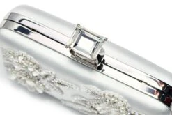 Embellished On The Rocks Clutch - Off White -SACHIN & BABI Shop BAG ONTHEROCKSCLUTCH OFFWHITE TOP