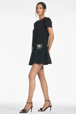 Bethany Dress - Black -SACHIN & BABI Shop BETHANYDRESS BLACK SIDE2