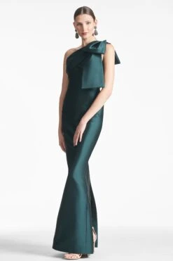 Bonnie Gown - Forest Green -SACHIN & BABI Shop BONNIEGOWN FORESTGREEN FRONT4 a26ae15e 909f 42e5 b7f9 5fbbc19bb82e