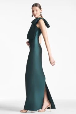 Bonnie Gown - Forest Green -SACHIN & BABI Shop BONNIEGOWN FORESTGREEN SIDE 3de4bca4 026d 4de5 95a8 1eb8992b4929