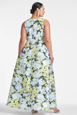Brooke Gown - Garden Club -SACHIN & BABI Shop BROOKEGOWN GARDENCLUB BACK1