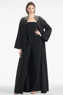 SACHIN & BABI Shop 7 SACHIN & BABI Shop -SACHIN & BABI Shop CALLIOPECOAT BLACK FRONT