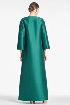 Calliope Coat - Emerald -SACHIN & BABI Shop CALLIOPECOAT EMERALD BACK
