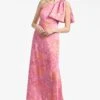 Chelsea Gown - Pastel Sunset Hydrangea -SACHIN & BABI Shop CHELSEAGOWN LIGHTSUNSETHYDRANGEA FRONT