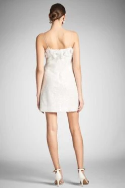 Dasha Dress - Clear/Ivory -SACHIN & BABI Shop DASHADRESS IVORY BACK