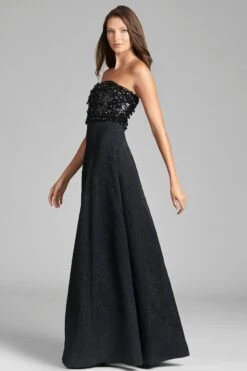 Lillian Gown - Black -SACHIN & BABI Shop E COM 374