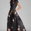 Marta Gown - Noir Blossom -SACHIN & BABI Shop E COM 425