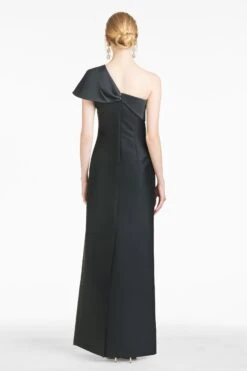 Ines Gown - Black 11 Ines Gown - Black -SACHIN & BABI Shop F18G18 001 INESGOWN BLACK BACK
