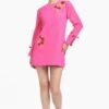 Embroidered Lily Dress - Electric Pink - Final Sale -SACHIN & BABI Shop F241D04 966 3