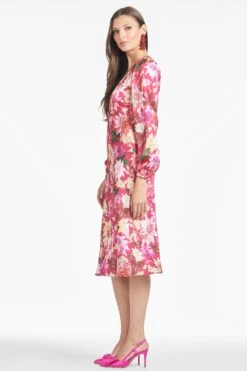 Lola Dress - Deep Pink Dahlia - Final Sale -SACHIN & BABI Shop F241D45 695 4