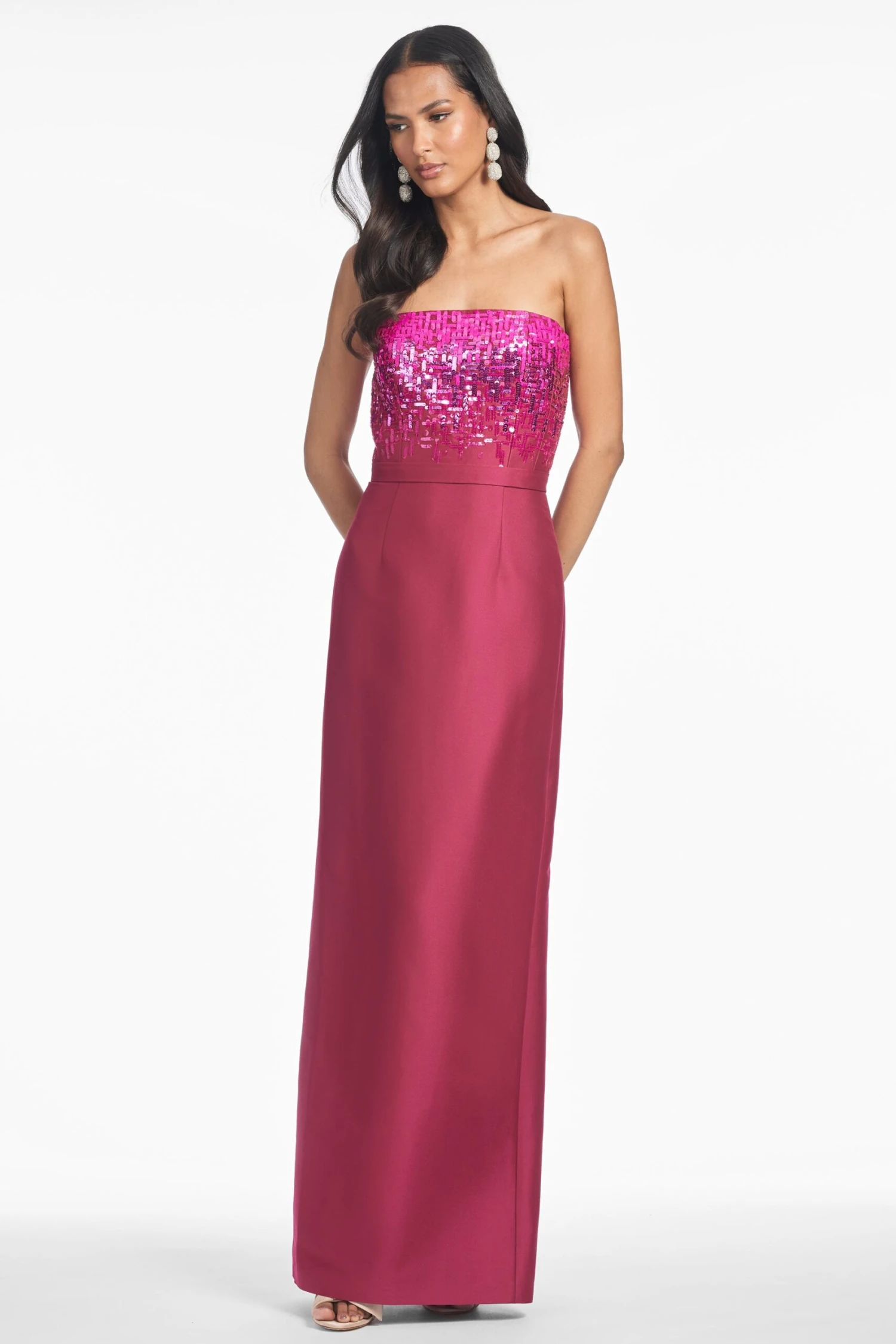 Phaedra Gown - Rhodolite 3 Phaedra Gown - Rhodolite