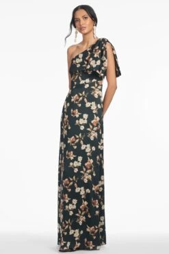 Chelsea Gown - Black Venetia Petal -SACHIN & BABI Shop F242G36 001 a80385b0 79fc 4dba bed4 5448275bd702