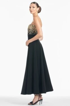 Bettany Gown - Black -SACHIN & BABI Shop F243G26 001 5