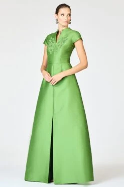 EMBELLISHED MARNI GOWN - TSAVORITE -SACHIN & BABI Shop F251G62 311