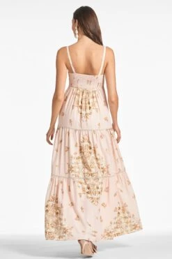 Giorno Dress - Petalo Rosa Fresco -SACHIN & BABI Shop GIORNODRESS PETALOROSAFRESCO BACK