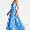Giovanna Gown - Mediterranean Blooms -SACHIN & BABI Shop GIOVANNAGOWN MEDITERRANEANBLOOM SIDE