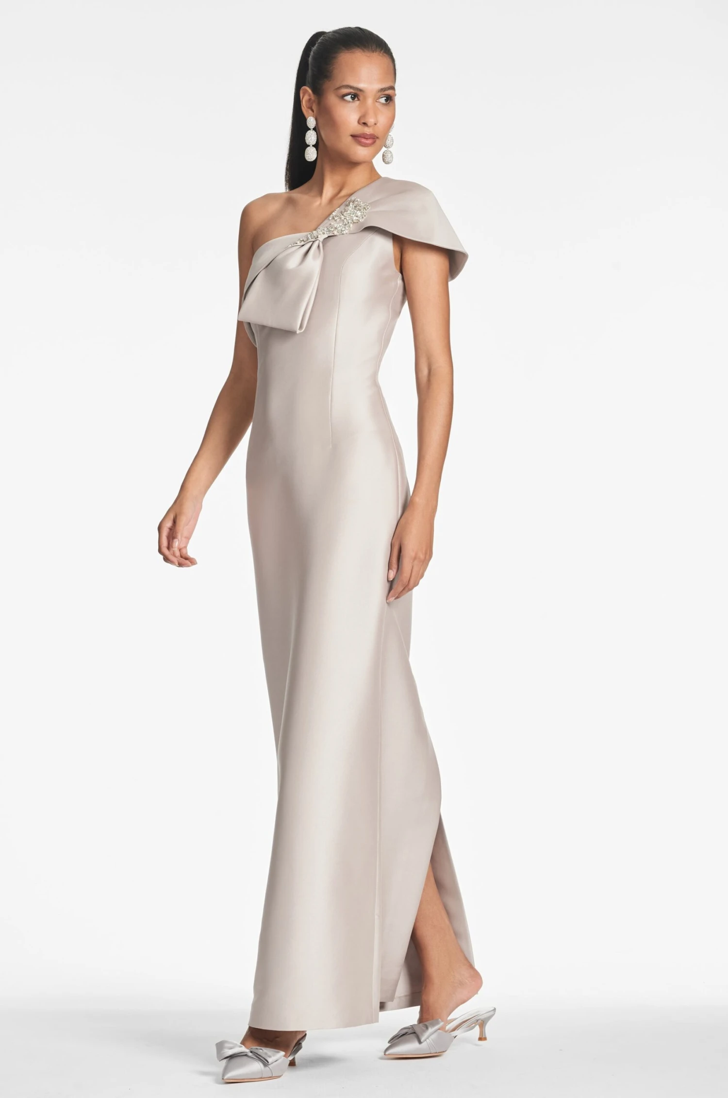 Ines Gown - Frosty Pewter 5 Ines Gown - Frosty Pewter - Image 3
