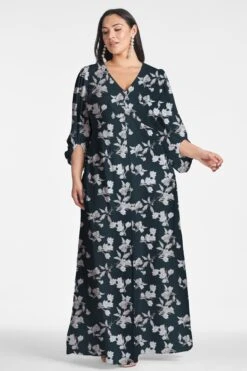 Jenny Gown - Navy Venetia Petal -SACHIN & BABI Shop JENNYGOWN NAVYVENETIAPETALS FRONT6 eb179ff1 0654 4b55 8269 59888ef605dd