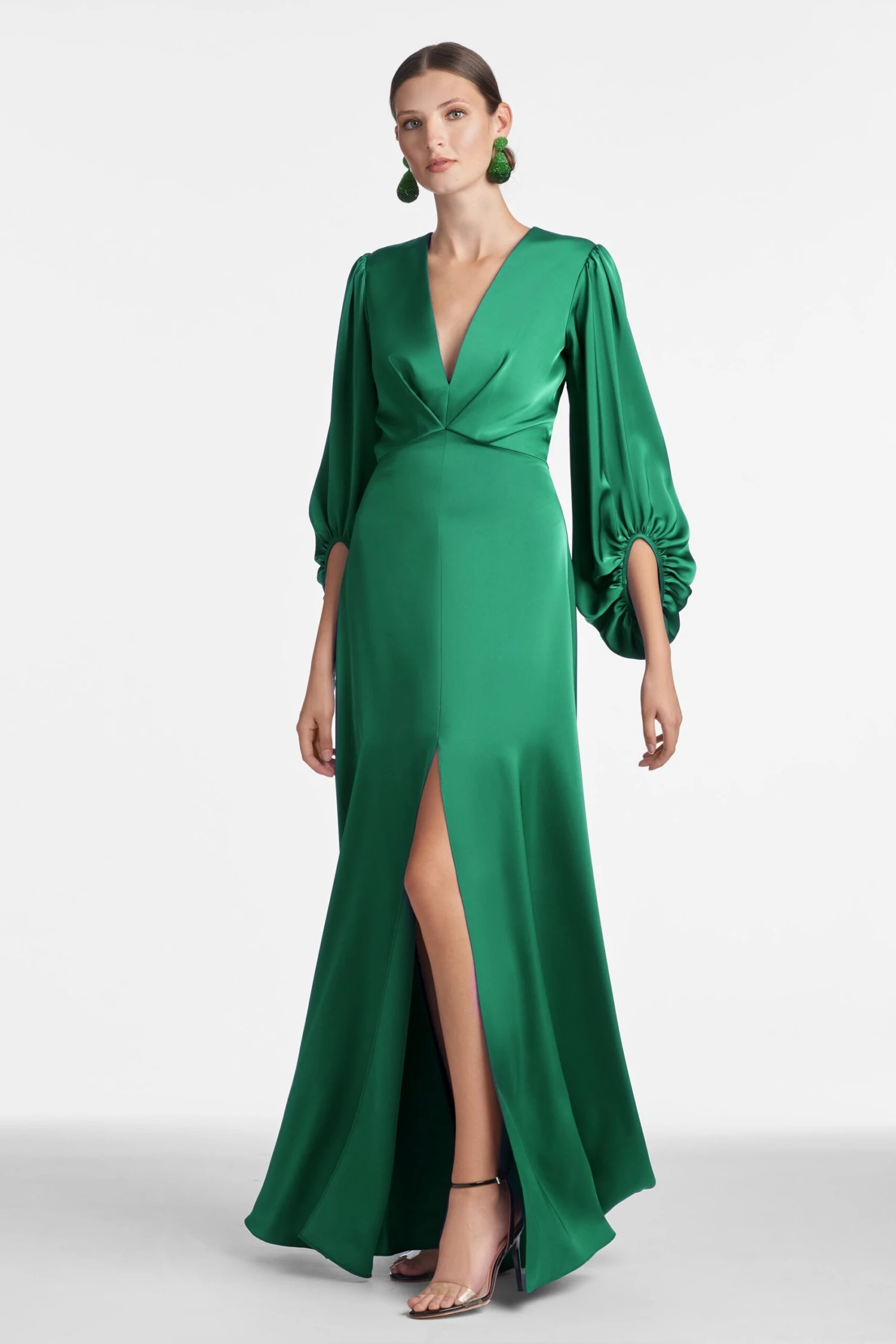 Jenny Gown - Emerald 3 Jenny Gown - Emerald