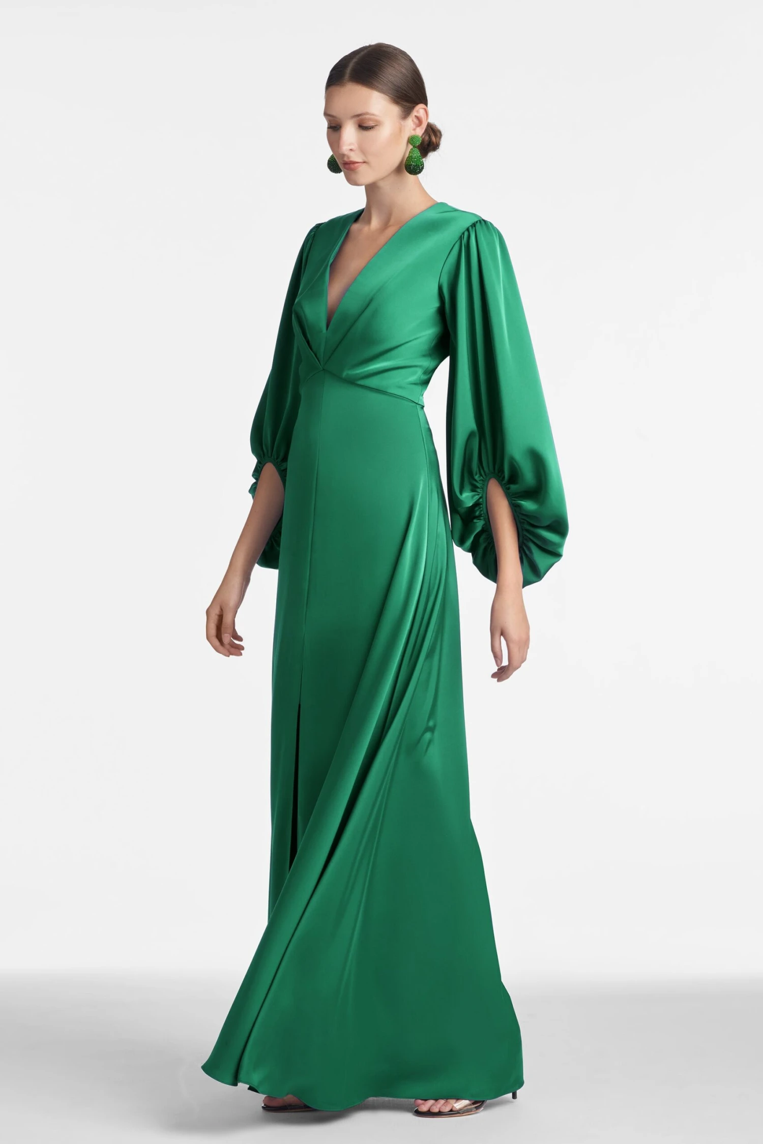 Jenny Gown - Emerald 4 Jenny Gown - Emerald - Image 2