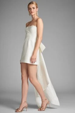 Kaia Dress - Ivory -SACHIN & BABI Shop KAIADRESS IVORY SIDE1