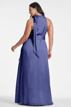 Kayla Gown - Deep Cobalt -SACHIN & BABI Shop KAYLAGOWN DEEPCOBALT BACK3