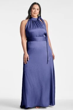Kayla Gown - Deep Cobalt -SACHIN & BABI Shop KAYLAGOWN DEEPCOBALT FRONT3