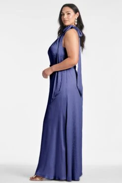 Kayla Gown - Deep Cobalt -SACHIN & BABI Shop KAYLAGOWN DEEPCOBALT SIDE5