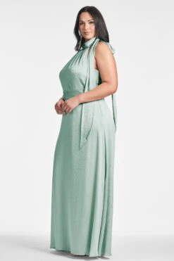 Kayla Gown - Jade -SACHIN & BABI Shop KAYLAGOWN JADE SIDE3