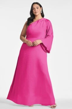 Keely Gown - Dragonfruit -SACHIN & BABI Shop KEELYGOWN DRAGONFRUIT FRONT2 ae3debba b451 4c1c 9fb0 9a0c84232e54