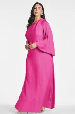 Keely Gown - Dragonfruit -SACHIN & BABI Shop KEELYGOWN DRAGONFRUIT SIDE2 c7d1bbce 406a 4490 b0b6 7e52a0cf4cd7