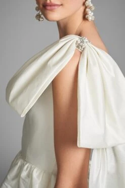 Kelsi Dress - Ivory -SACHIN & BABI Shop KELSIDRESS IVORY SIDE2