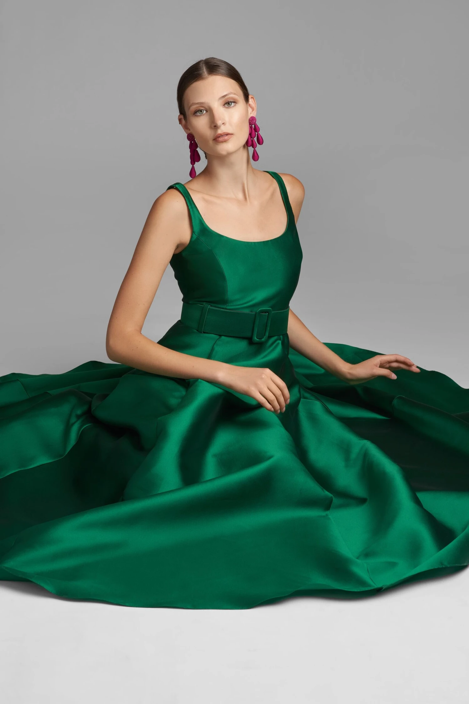 Kruse Gown - Emerald 4 Kruse Gown - Emerald - Image 2