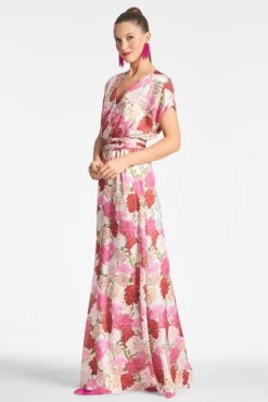 Leah Gown - Campo Di Fiore -SACHIN & BABI Shop LEAHGOWN CAMPODIFIORE SIDE