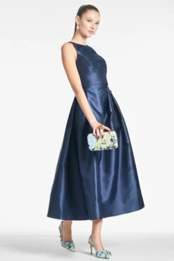 Lexie Top - Navy -SACHIN & BABI Shop LEXIETOP LEIGHTONSKIRT NAVY SIDE 1