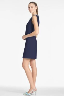 LIZ DRESS - DARK MIDNIGHT 9 LIZ DRESS - DARK MIDNIGHT -SACHIN & BABI Shop LIZDRESS MIDNIGHT SIDE