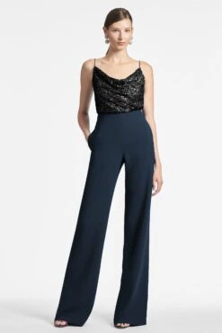 Macy Pant - Midnight -SACHIN & BABI Shop MACYPANT RECOLOR MIDNIGHT FRONT