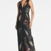 Marsden Gown - Noir Bouquet -SACHIN & BABI Shop MARSDENGOWN BELTED NOIRBOUQUET FRONT 95db4246 8e2a 43c5 a2e4 f292bf649e8e