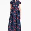 MARTA GOWN - MIDNIGHT JARDIN -SACHIN & BABI Shop MARTAmidnightjardin 1
