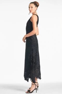Marzia Dress - Black 9 Marzia Dress - Black -SACHIN & BABI Shop MARZIADRESS BLACK SIDE