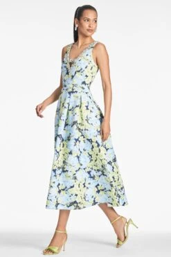 Millie Dress - Garden Club -SACHIN & BABI Shop MILLIEDRESS GARDENCLUB SIDE