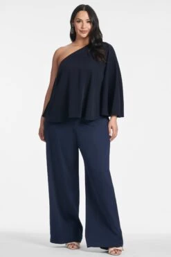 Morgan Top - Midnight -SACHIN & BABI Shop MORGANTOP MIDNIGHT FRONT
