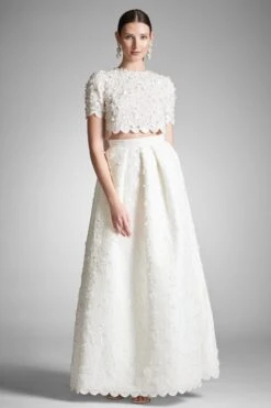 Naya Top - Ivory -SACHIN & BABI Shop NAYATOP PYAARSKIRT IVORY FRONT2