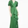 Mila Gown - Emerald -SACHIN & BABI Shop R221G10 310 MILAGOWN EMERALD FRONT